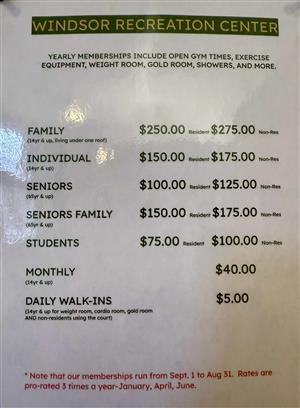Membership Prices